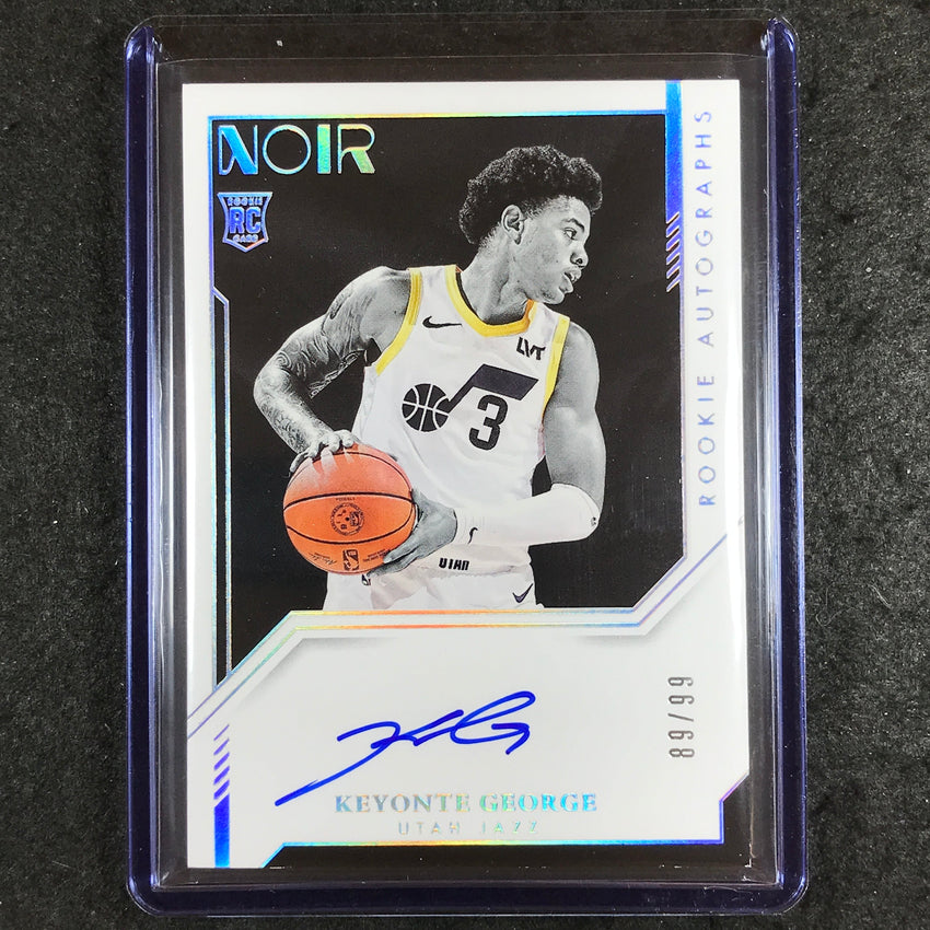 2023-24 Noir NBA KEYONTE GEORGE Rookie Autographs Holo Silver 89/99