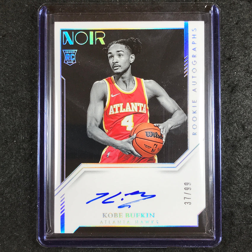 2023-24 Noir NBA KOBE BUFKIN Rookie Autographs Holo Silver 37/99