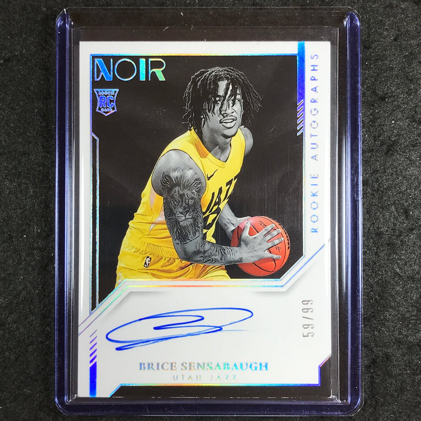 2023-24 Noir NBA BRICE SENSABAUGH Rookie Autographs Holo Silver 59/99