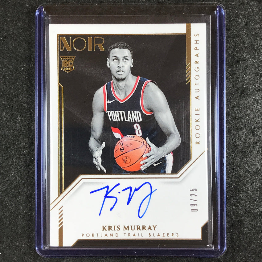 2023-24 Noir NBA KRIS MURRAY Rookie Autographs Gold 9/25