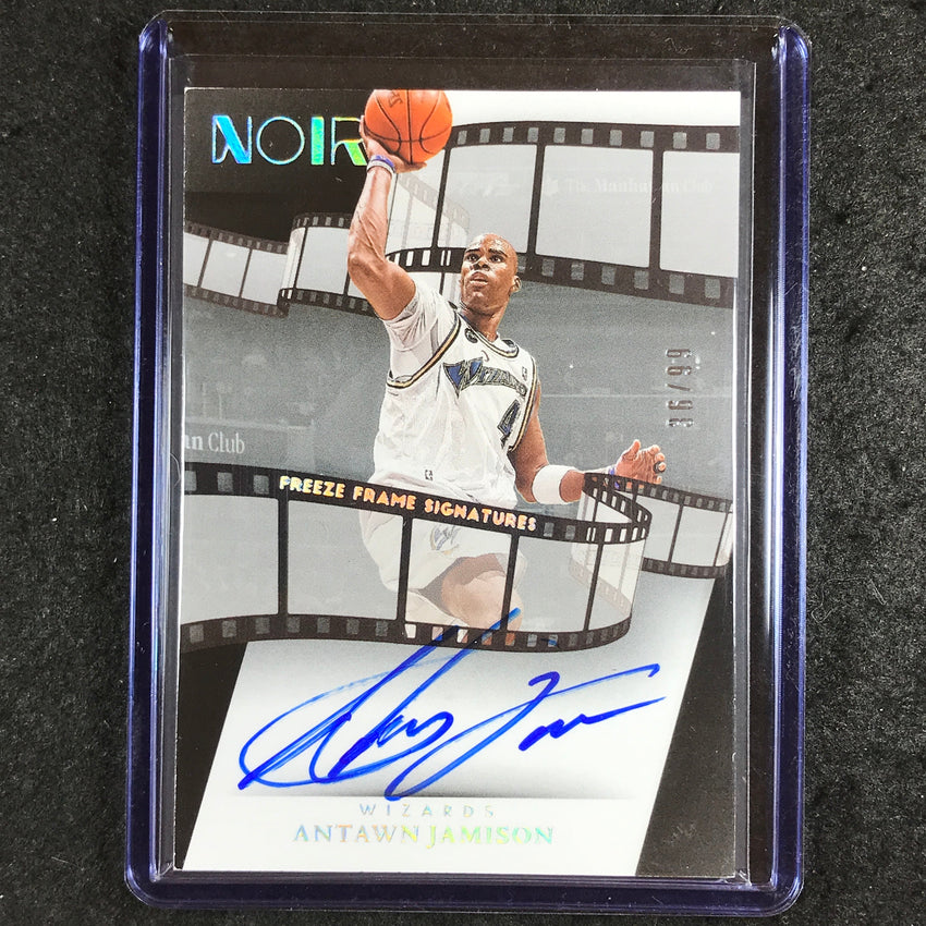 2023-24 Noir NBA ANTAWN JAMISON Freeze Frame Signatures Auto Holo Silver 36/99