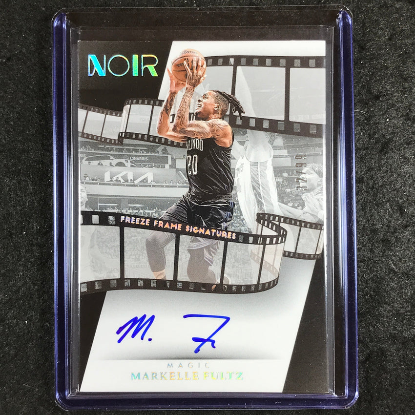 2023-24 Noir NBA MARKELLE FULTZ Freeze Frame Signatures Auto Holo Silver 32/99