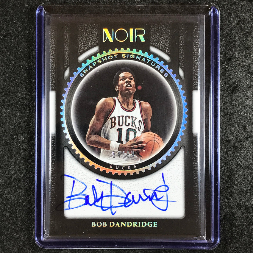 2023-24 Noir NBA BOB DANDRIDGE Snapshot Signatures Auto Holo Silver 54/99