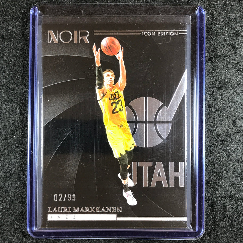 2023-24 Noir NBA LAURI MARKKANEN Base Icon Edition 2/99