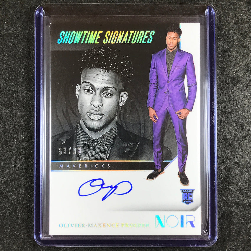 2023-24 Noir NBA OLIVIER-MAXENCE PROSPER Showtime Signatures Rookie Auto 53/99