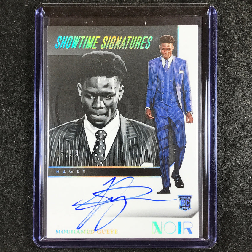 2023-24 Noir NBA MOUHAMED GUEYE Showtime Signatures Rookie Auto 45/99