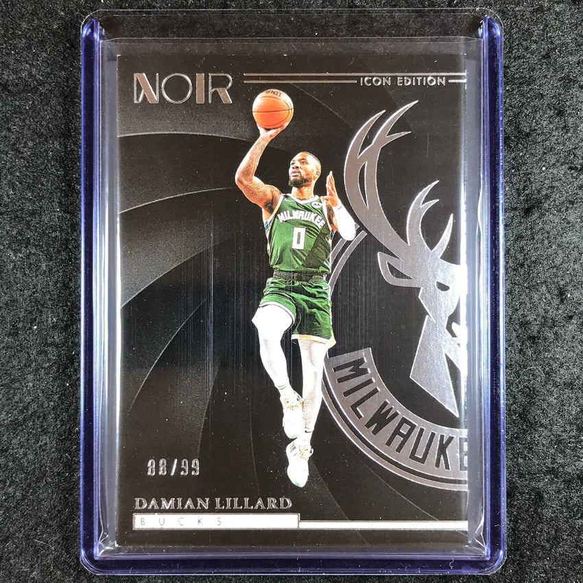 2023-24 Noir NBA DAMIAN LILLARD Base Icon Edition 88/99