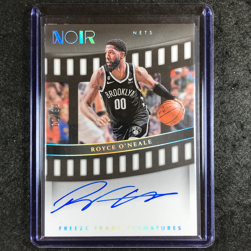 2023-24 Noir NBA ROYCE O'NEALE 2022-23 Update Freeze Frame Signatures Auto 60/99