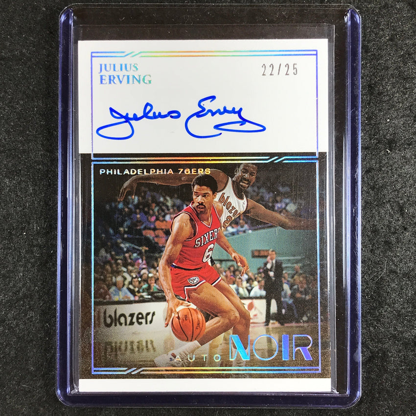 2023-24 Noir NBA JULIUS ERVING 2020-21 Update Auto Noir Color 22/25