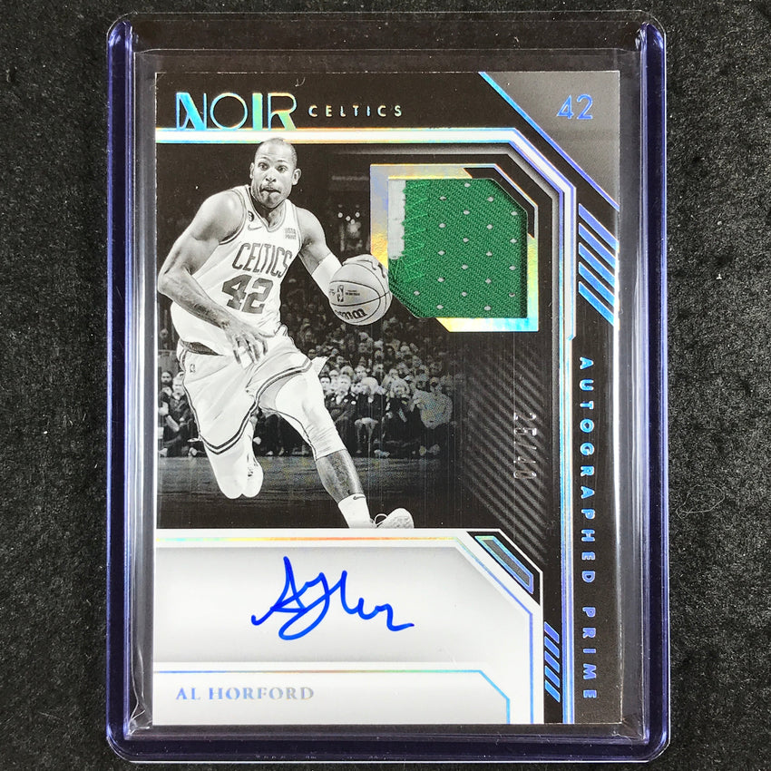 2023-24 Noir NBA AL HORFORD 2022-23 Update Autographed Prime Patch Auto 25/40