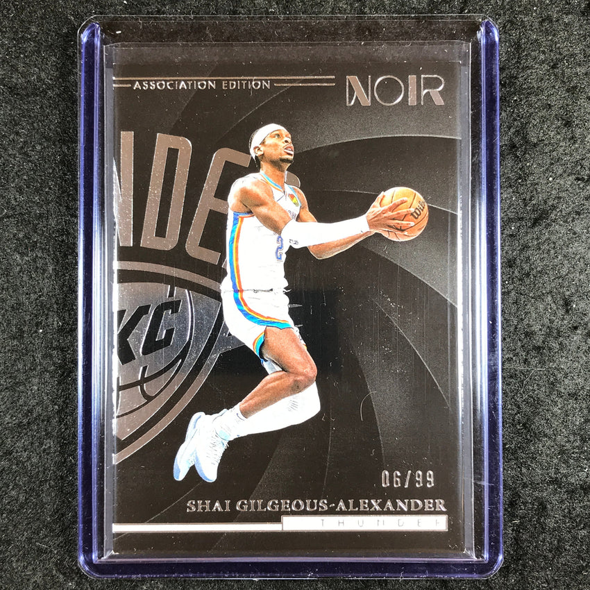2023-24 Noir NBA SHAI GILGEOUS-ALEXANDER Base Association Edition 6/99