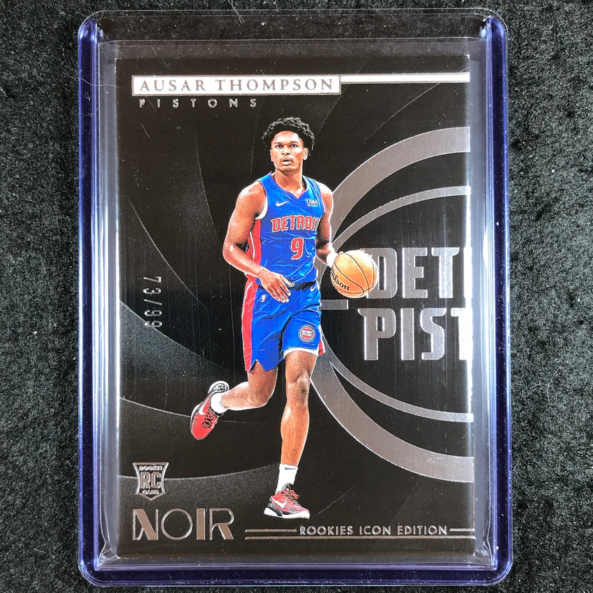 2023-24 Noir NBA AUSAR THOMPSON Base Icon Edition Rookie 73/99