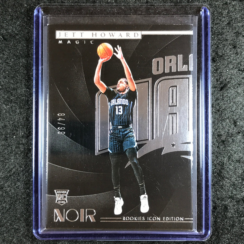 2023-24 Noir NBA JETT HOWARD Base Icon Edition Rookie 84/99