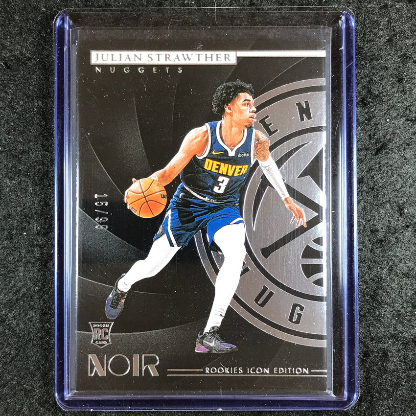 2023-24 Noir NBA JULIAN STRAWTHER Base Icon Edition Rookie 15/99