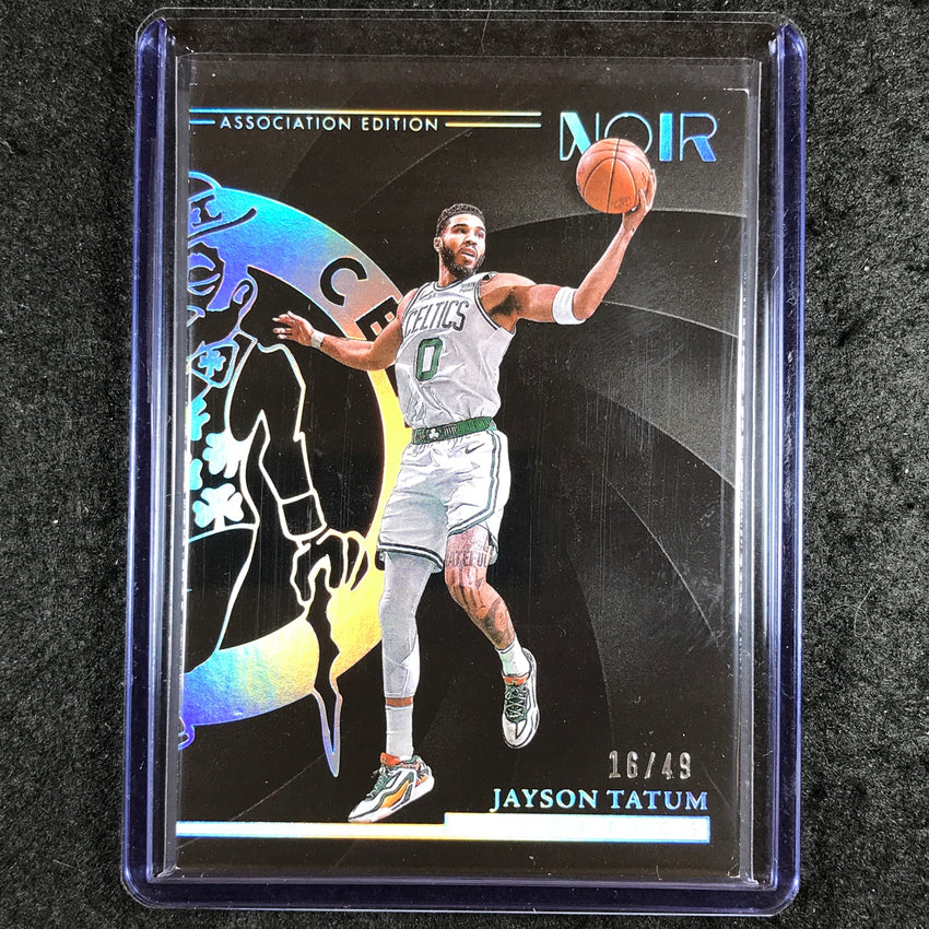 2023-24 Noir NBA JAYSON TATUM Base Association Edition Holo Silver 16/49