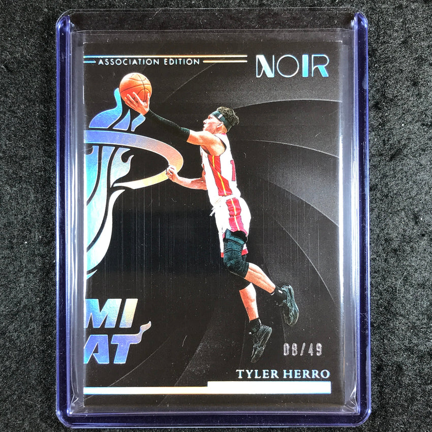 2023-24 Noir NBA TYLER HERRO Base Association Edition Holo Silver 8/49