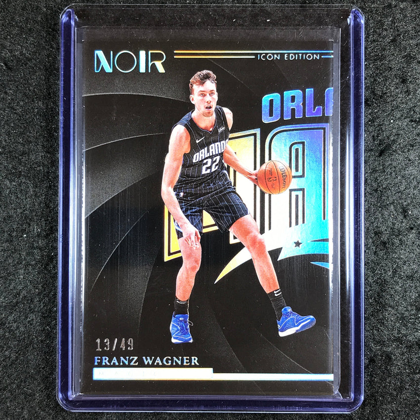 2023-24 Noir NBA FRANZ WAGNER Base Icon Edition Holo Silver 13/49
