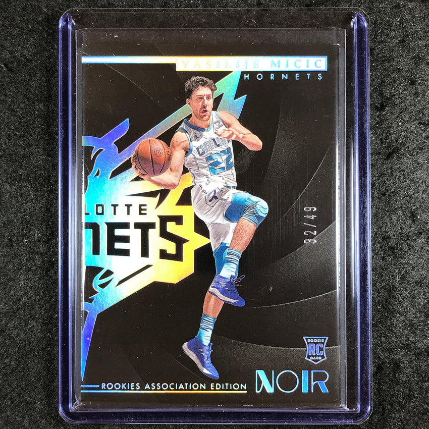 2023-24 Noir NBA VASILIJE MICIC Base Association Rookie Holo Silver 32/49