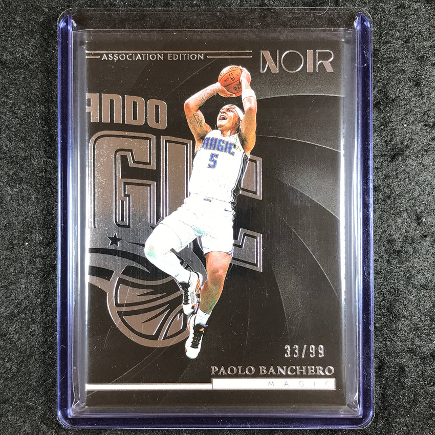 2023-24 Noir NBA PAOLO BANCHERO Base Association Edition 33/99