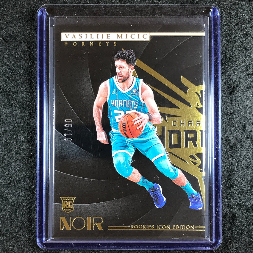 2023-24 Noir NBA VASILIJE MICIC Base Icon Edition Rookie Gold 5/10