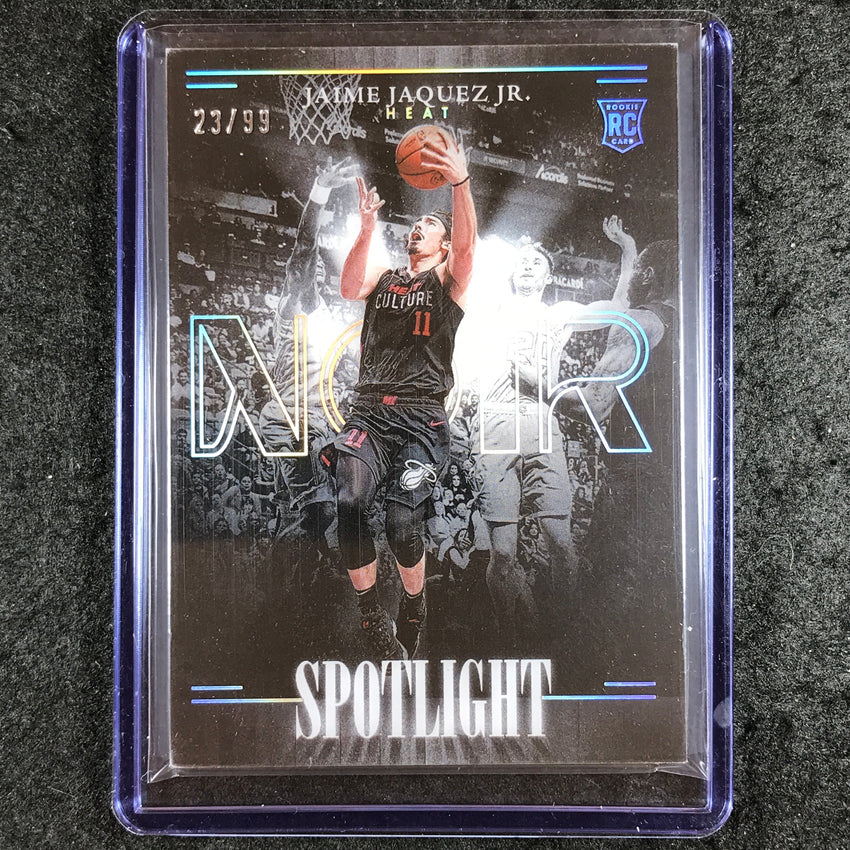 2023-24 Noir NBA JAIME JAQUEZ JR. Spotlight Acetate Rookie 23/99