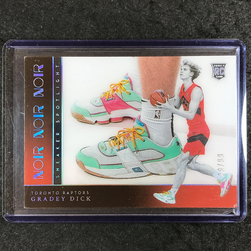 2023-24 Noir NBA GRADEY DICK Sneaker Spotlight Acetate Rookie 29/99