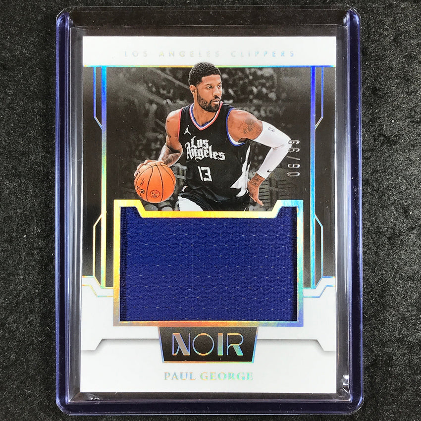 2023-24 Noir NBA PAUL GEORGE Jumbo Material Jersey Relic 6/99