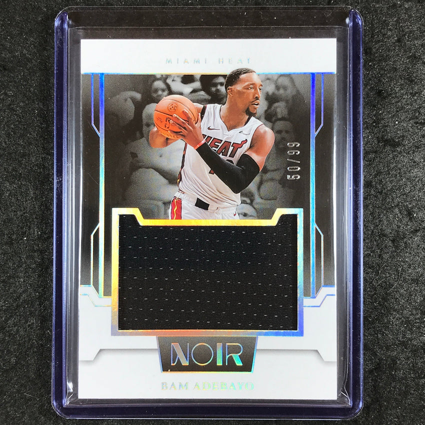 2023-24 Noir NBA BAM ADEBAYO Jumbo Material Jersey Relic 50/99