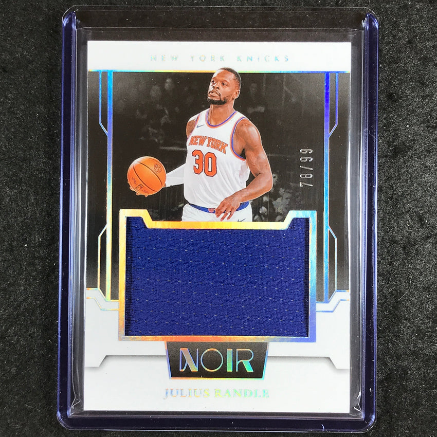 2023-24 Noir NBA JULIUS RANDLE Jumbo Material Jersey Relic 78/99