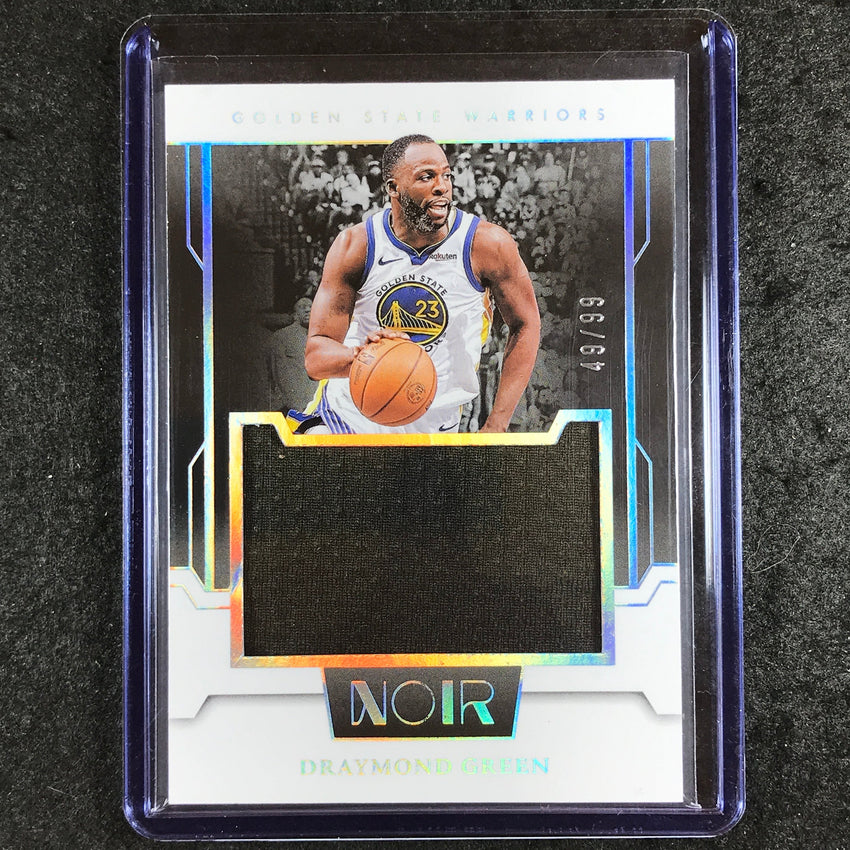 2023-24 Noir NBA DRAYMOND GREEN Jumbo Material Jersey Relic 49/99