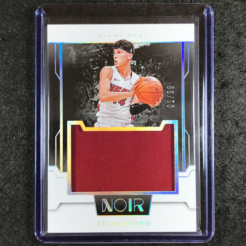 2023-24 Noir NBA TYLER HERRO Jumbo Material Jersey Relic 1/99