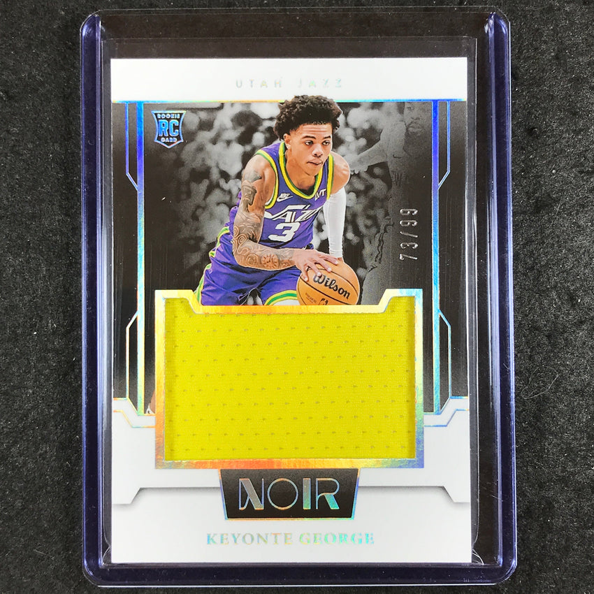 2023-24 Noir NBA KEYONTE GEORGE Jumbo Material Rookie Jersey Relic 73/99