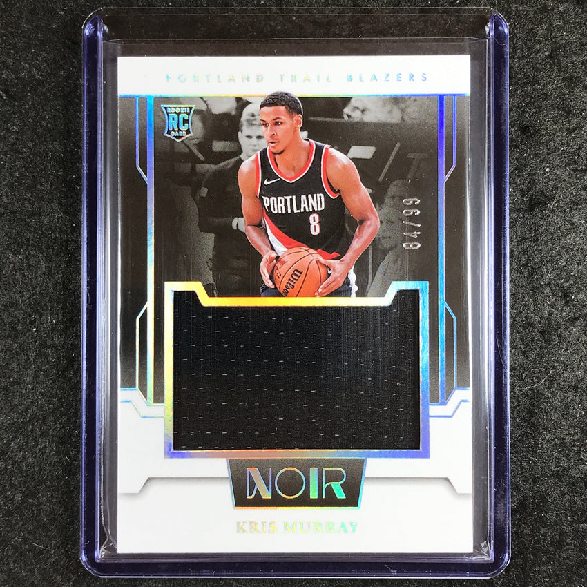 2023-24 Noir NBA KRIS MURRAY Jumbo Material Rookie Jersey Relic 84/99