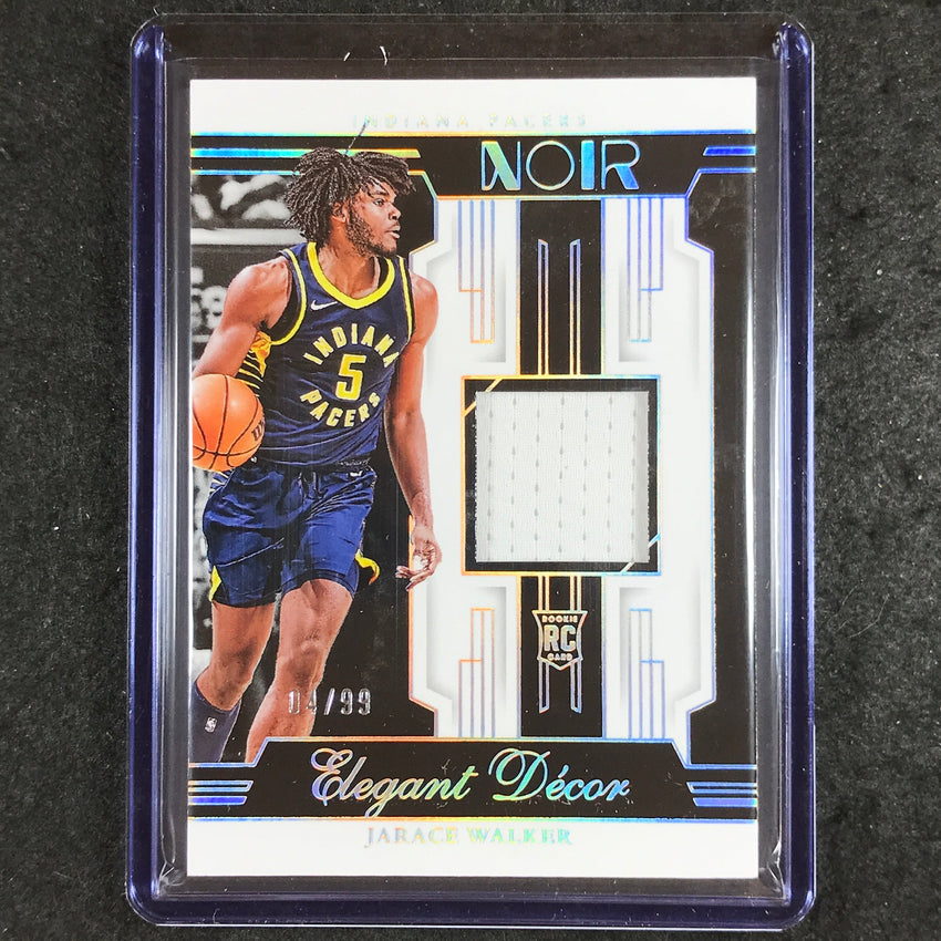 2023-24 Noir NBA JARACE WALKER Elegant Decor Rookie Jersey Relic 4/99