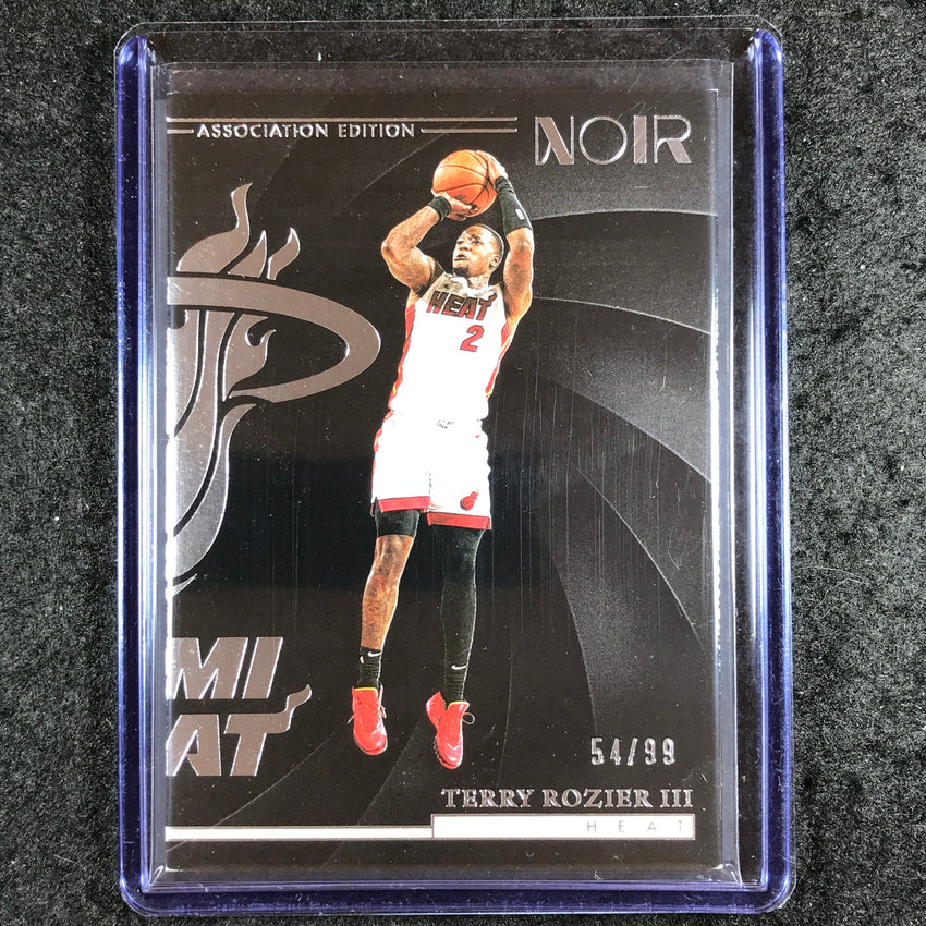 2023-24 Noir NBA TERRY ROZIER III Base Association Edition 54/99