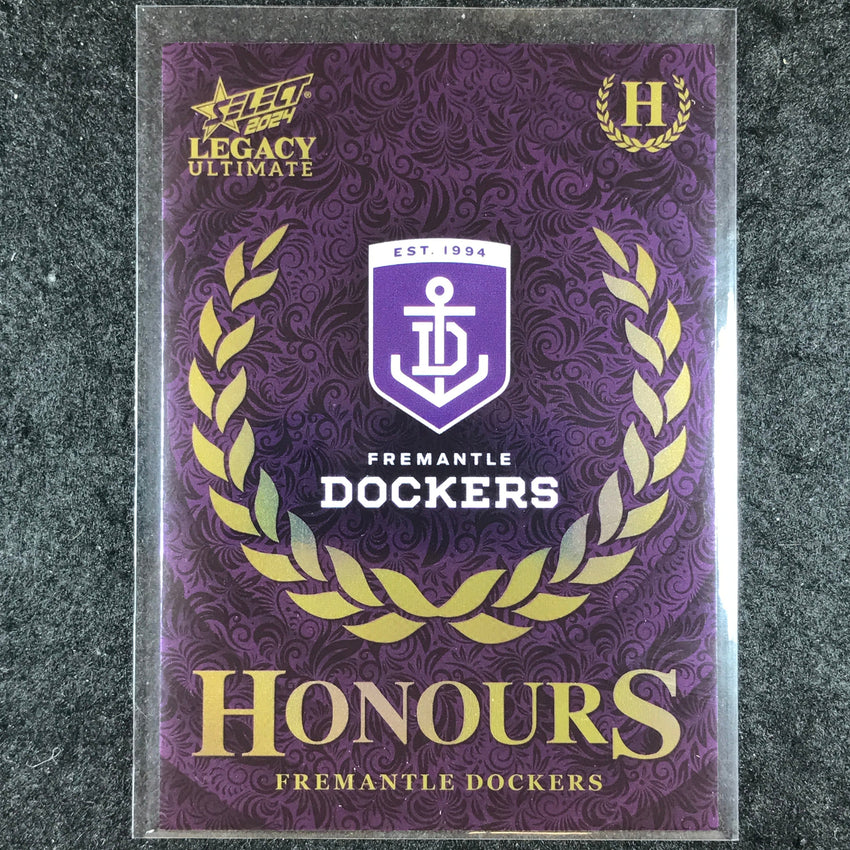 2024 Select AFL Legacy Ultimate FREMANTLE LOGO Honours 225/255 #56