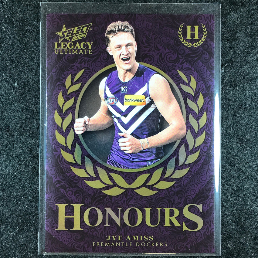 2024 Select AFL Legacy Ultimate JYE AMISS Honours 43/255 #57