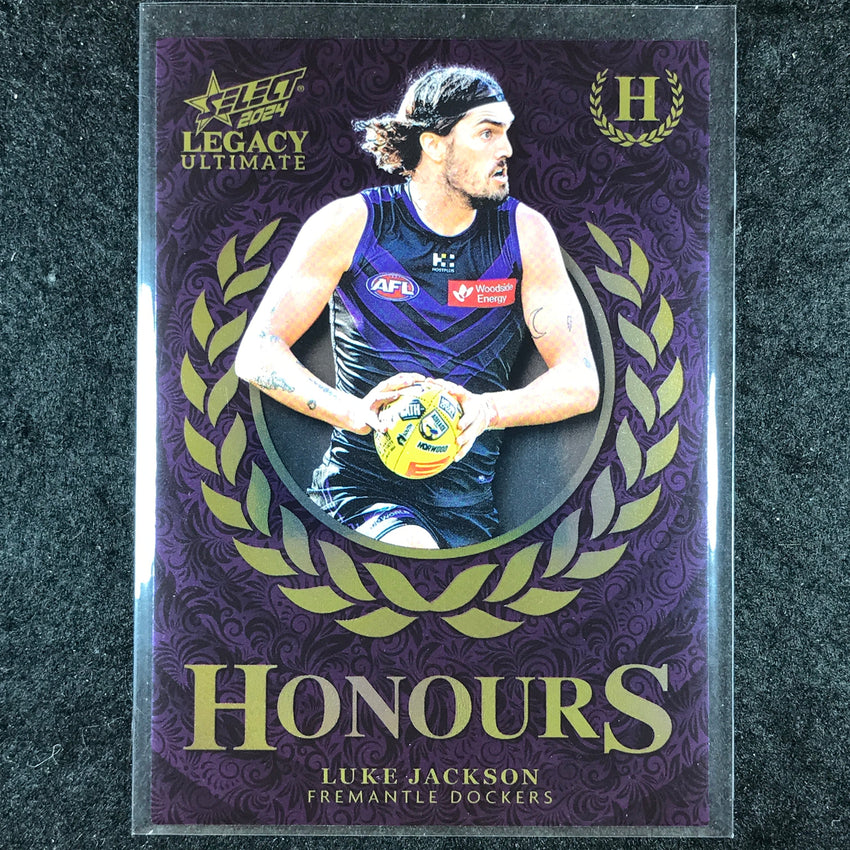 2024 Select AFL Legacy Ultimate LUKE JACKSON Honours 29/255 #61