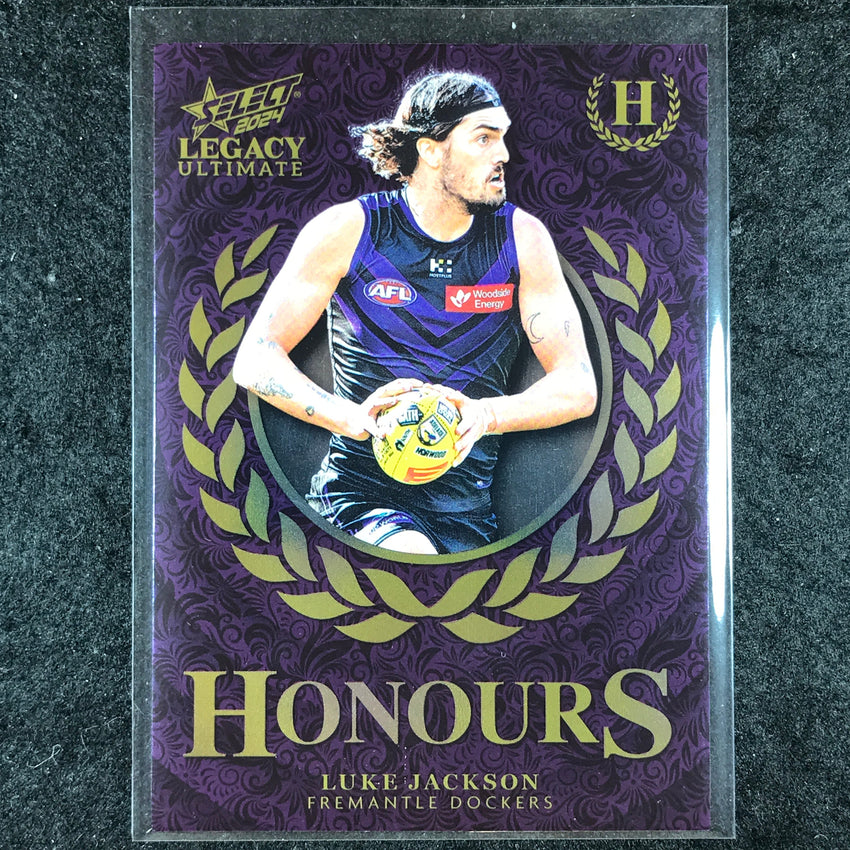 2024 Select AFL Legacy Ultimate LUKE JACKSON Honours 198/255 #61