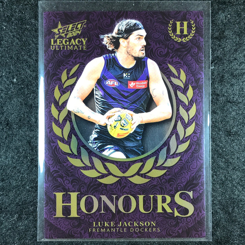 2024 Select AFL Legacy Ultimate LUKE JACKSON Honours 214/255 #61