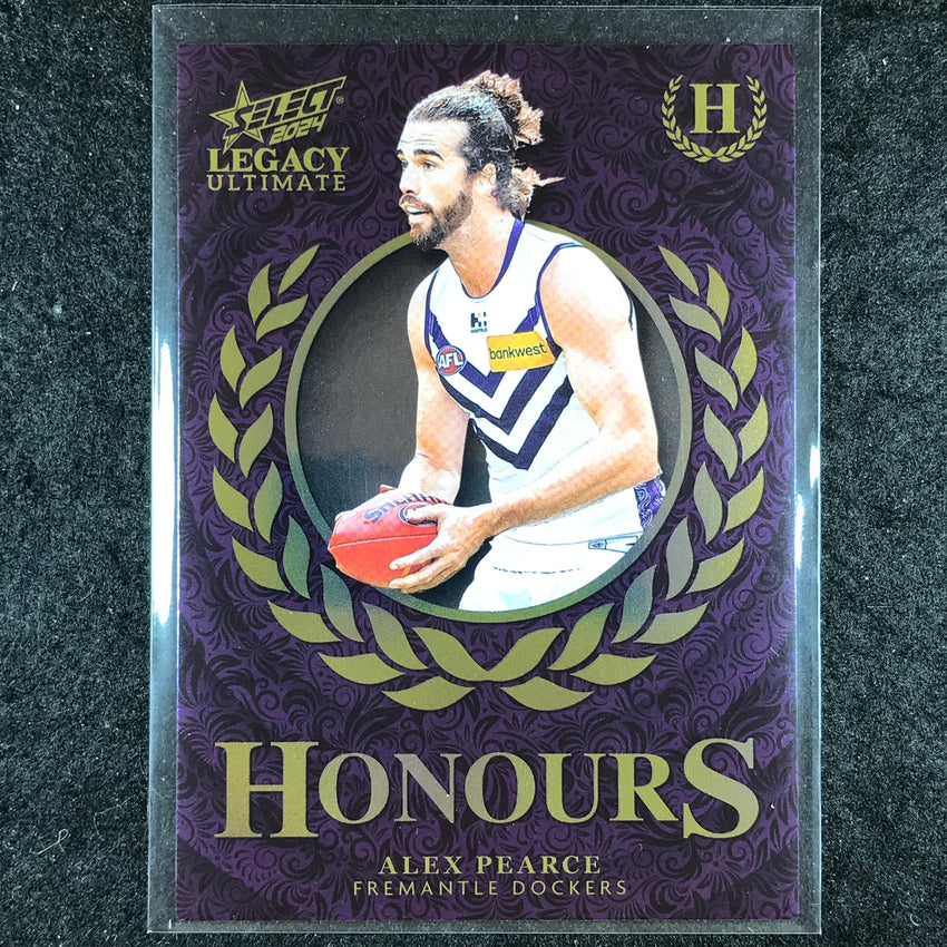 2024 Select AFL Legacy Ultimate ALEX PEARCE Honours 17/255 #62