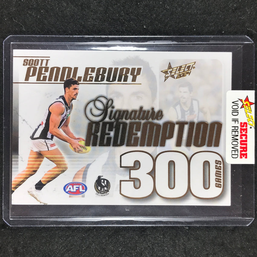 2024 Select AFL Legacy Ultimate SCOTT PENDLEBURY Signature Redemption 21/50