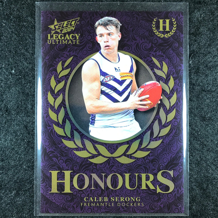2024 Select AFL Legacy Ultimate CALEB SERONG Honours 53/255 #64