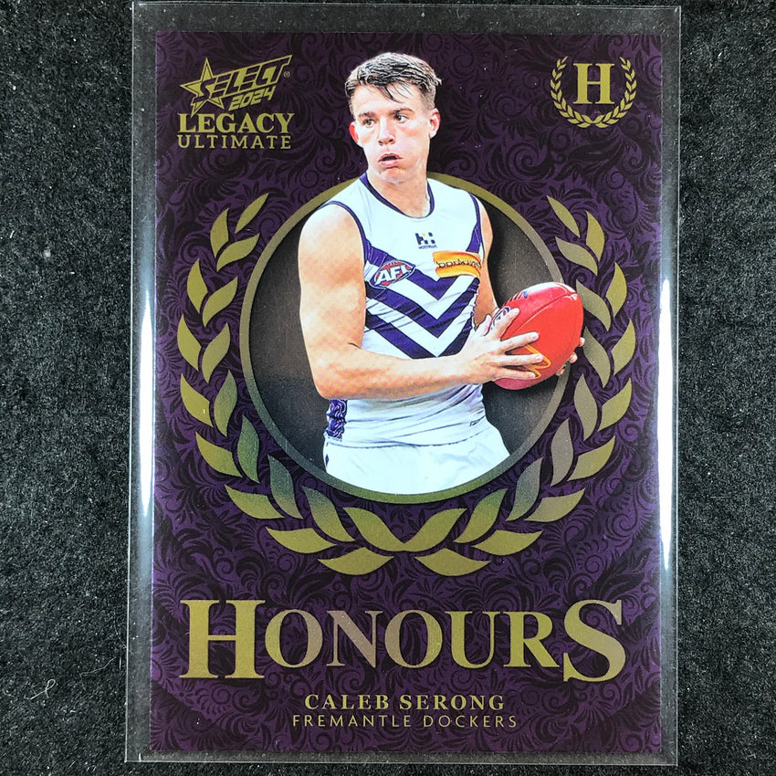 2024 Select AFL Legacy Ultimate CALEB SERONG Honours 71/255 #64