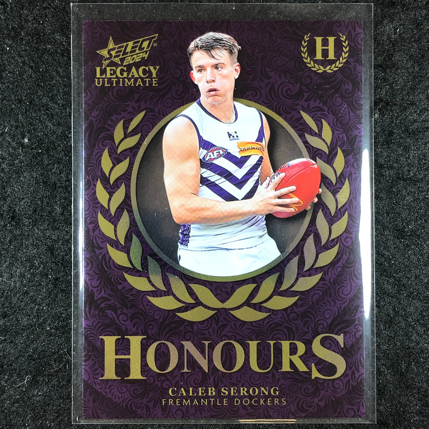 2024 Select AFL Legacy Ultimate CALEB SERONG Honours 202/255 #64