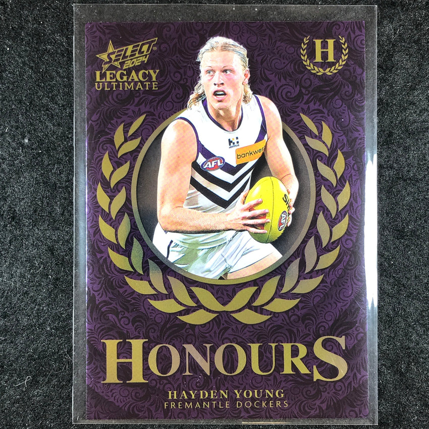 2024 Select AFL Legacy Ultimate HAYDEN YOUNG Honours 197/255 #66