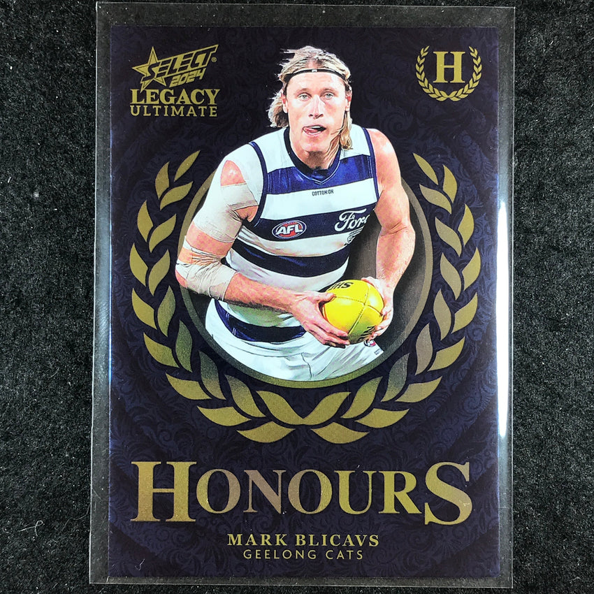 2024 Select AFL Legacy Ultimate MARK BLICAVS Honours 009/255 #68