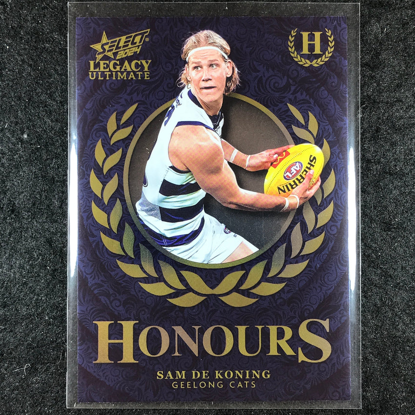 2024 Select AFL Legacy Ultimate SAM DE KONING Honours 214/255 #71