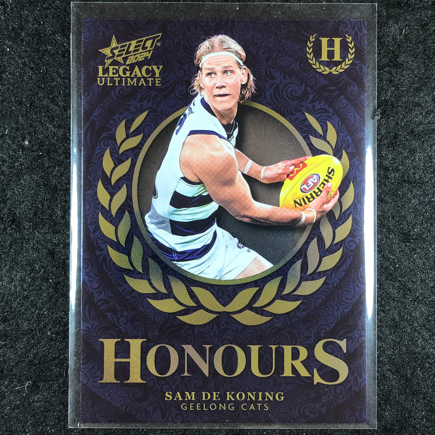 2024 Select AFL Legacy Ultimate SAM DE KONING Honours 224/255 #71