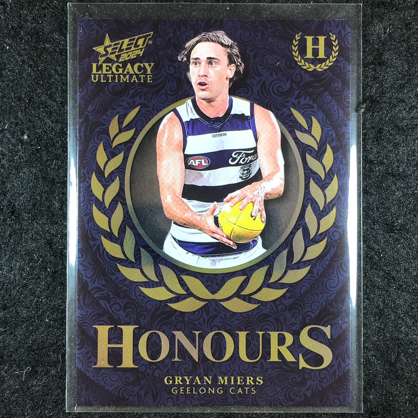 2024 Select AFL Legacy Ultimate GRYAN MIERS Honours 152/255 #75